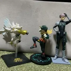 僕のヒーローアカデミア　緑谷出久 怪獣8号　鳴海弦 遊戯王 GX フィギュア
