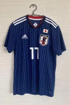 【正規品】2018 日本代表 長谷部誠 ユニフォーム ロシアW杯 当時物 新品タグ付】2018 ロシアW杯 日本代表 ユニフォーム 長谷部誠 17 M
