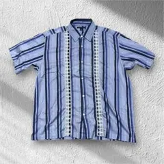 banana Republic 00s キューバシャツ 半袖 大きめのサムネイル
