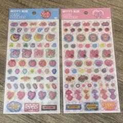 BETTY'S BLUE ベティーズブルー シール ステッカー 2種セット