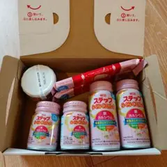 フォローアップミルク ベビーフード セット ステップ らくらくミルク 有機野菜