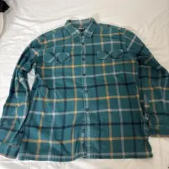 patagonia フィヨルド・フランネル・シャツL