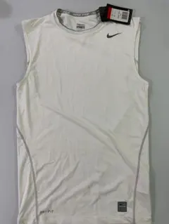 【タグ付き】NIKE PRO コンプレッション タンクトップ 白 Lのサムネイル