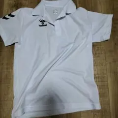 hummel ホワイト ポロシャツ（Мサイズ）