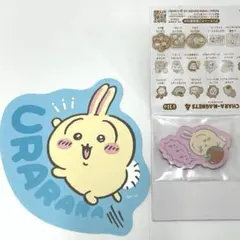 匿名　うさぎ　2点セット　ちいかわ　ダイカットステッカー　マグネッツ