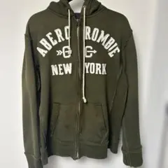 Abercrombie and Fitch NY ジップフーディー y2k