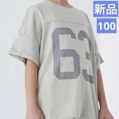 新品　OMNES オムネス　100 Tシャツ　モスグリーン　匿名配送のサムネイル