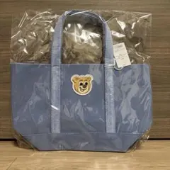 フェイラー オールドテディ WEB限定 ワッペントートバッグ アイボリー