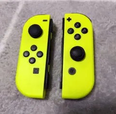 Nintendo Switch ジョイコン 蛍光イエロージャンク品