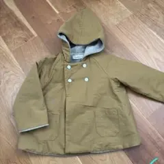 elLinFolk ブラウンジャケット フード付き