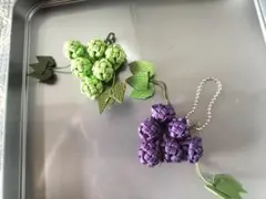 クラフトバンドで作ったぶどう