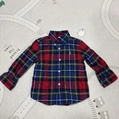 Ralph Lauren チェック柄シャツ 12M