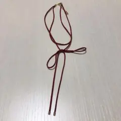 ローリーズファーム　リボンチョーカー　レッド　【値下げしました】