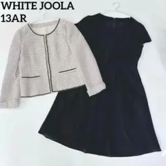 WHITE JOOLAホワイトジョーラ ワンピーススーツセットアップ 13号