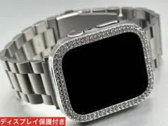 Apple Watch キラキラ　ステンレスバンド　ケース　カバー SGHA8