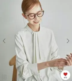 ROPE' PICNIC easy warm 2WAY ボウタイブラウス