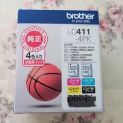Brother LC411-4PK インクカートリッジ 4色セット　新品のサムネイル