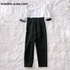 美品✨】ボーダーズアットバルコニー テーパードパンツ 38 【大人気