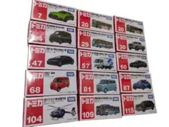 トミカ未使用品14台まとめ売り 14台セット！新品未開封】トミカ まとめ売り - メルカリ