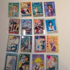 セーラームーン トレーディングカード 16枚セット