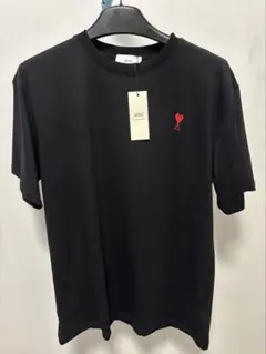 新品タグ付き】アミパリス Ami Paris アミパリ Tシャツ黒 Sサイズ