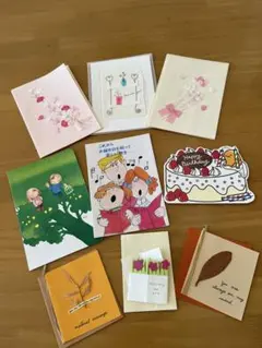 値引き ✳︎ カード　バースデーカード他 8セット
