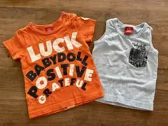 BABYDOLL Tシャツ・タンクトップ2枚セット
