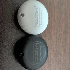 エアタグ的なもの。 ホワイト・ブラック 2個セット