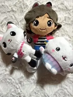 【新品】3点セット　「ギャビーのドールハウス」　マスコット　ぬいぐるみ