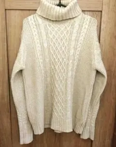 《美品》rosheIIロシェル　メンズタートルネックセーター【送料無料】