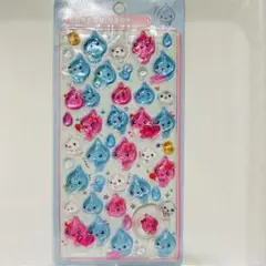 ボンボンドロップ風シール　しずくちゃん