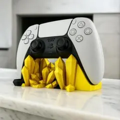 PS5用 3Dプリントコントローラースタンド黄