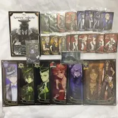 ツイステ　ポストカードブック切り取りなし　ウエハース　クリアビジュアルポスター