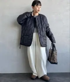 【新品】[TAION/タイオン] 別注 リバーシブル ライトダウンジャケット