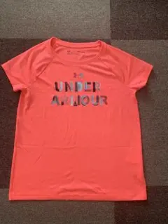 UNDER ARMOUR ピンク Tシャツ YLG