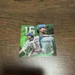 【達孝太】16 北海道日本ハムファイターズ　入場特典　ステッカー　エスコン