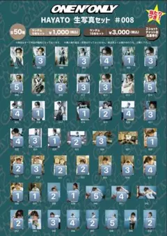 HAYATO ワンエン 生誕写真