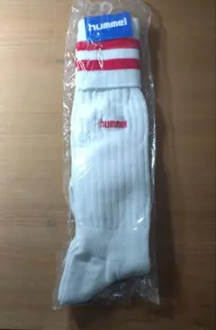 【新品未使用】hummel サッカーソックス HJY4004 22〜24cm