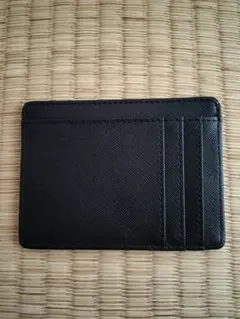 カードケース　ブラック　黒　メンズ　パスケース