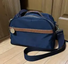 JUNKO SHIMADA ショルダーバッグ ネイビー/ブラック