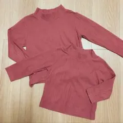【まとめ売り】ハイネック 長袖 トップス 2枚