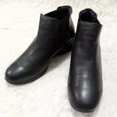 幅広 レザー シューズ