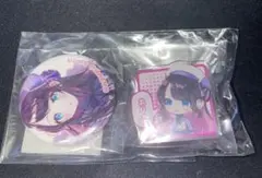 ぶいすぽっ！花芽なずな　活動4周年缶バッジ&アクリルクリップ