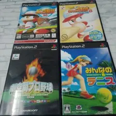 PS2 スポーツゲーム 4本セット