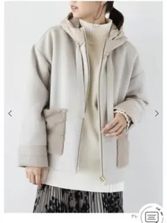 ヤマダヤ　スール7 定価33000円 異素材MIXコート アウター