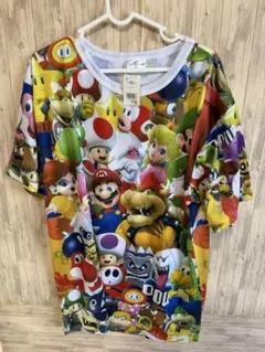 C42 ユニバ　USJ マリオ　Tシャツ　ユニセックスXL