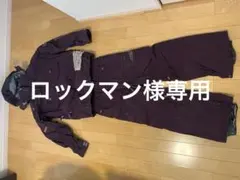 discharge スノーボードウェア上下 Mサイズ 紫色 フード付き