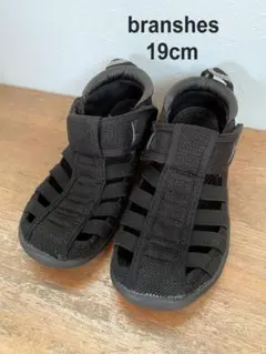 branshes×IFMEコラボ 19cm ウォーターシューズ サンダル 黒のサムネイル