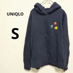 UNIQLO KAWS SESAME STREET パーカー S ネイビー