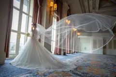 タカミブライダル　ウェディングベール　3m